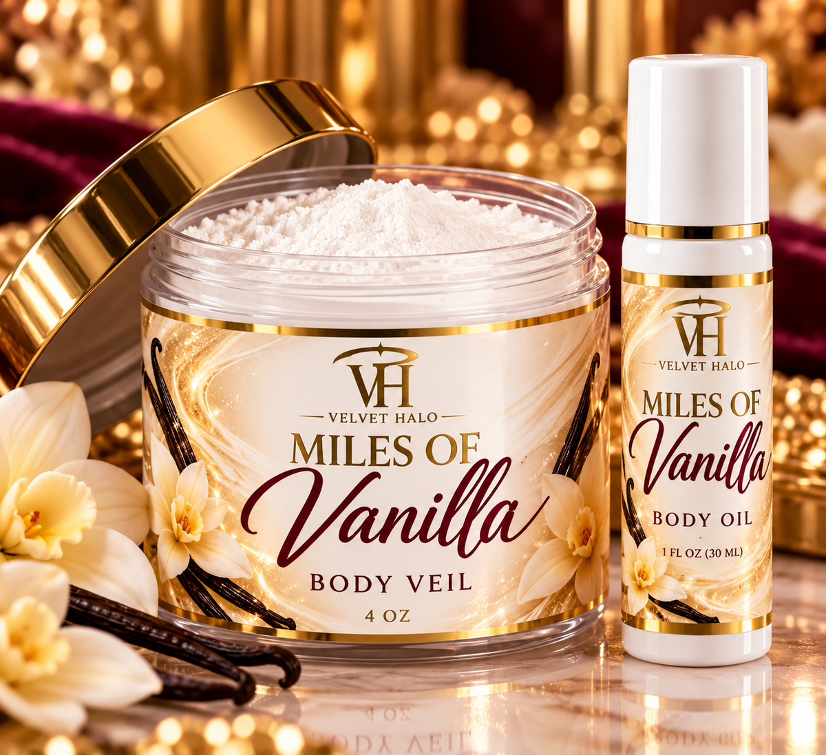 Miles of Vanilla Duo Body Care Set
