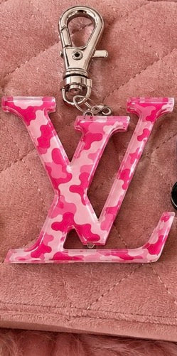 Bag charms-Acrylic/Swoops