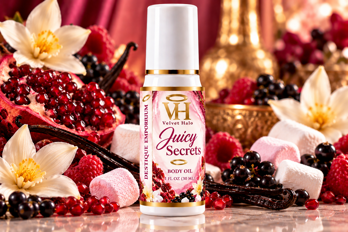 Velvet Halo Body Oil Samplers