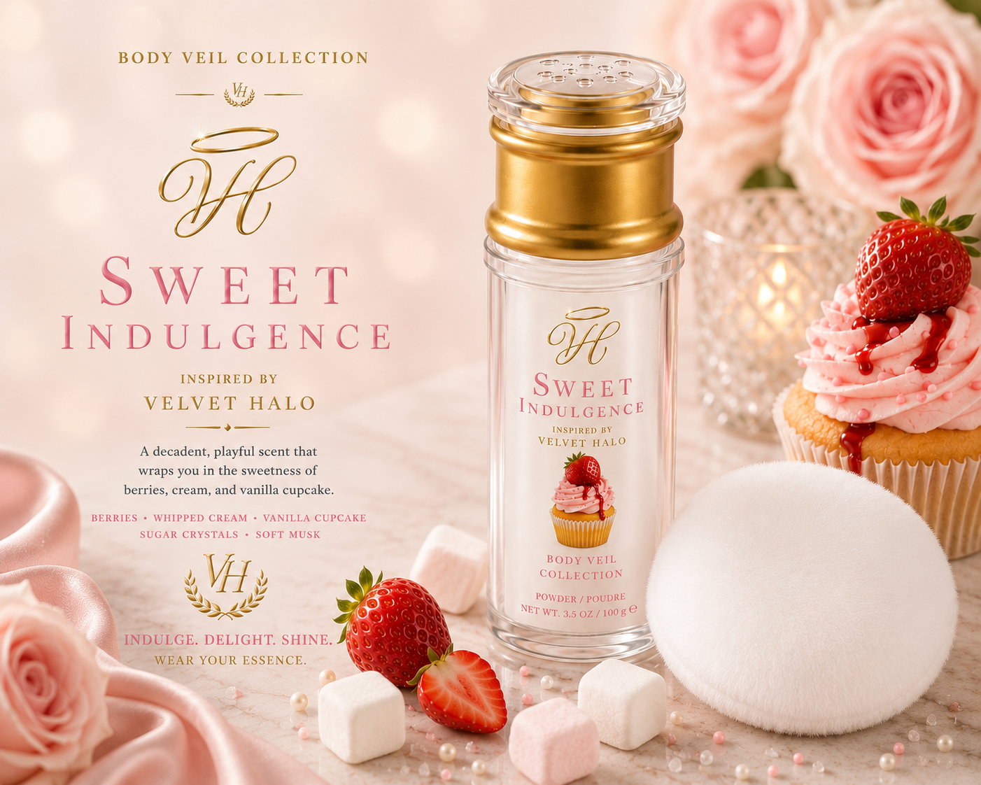 Sweet Indulgence -Body Veil