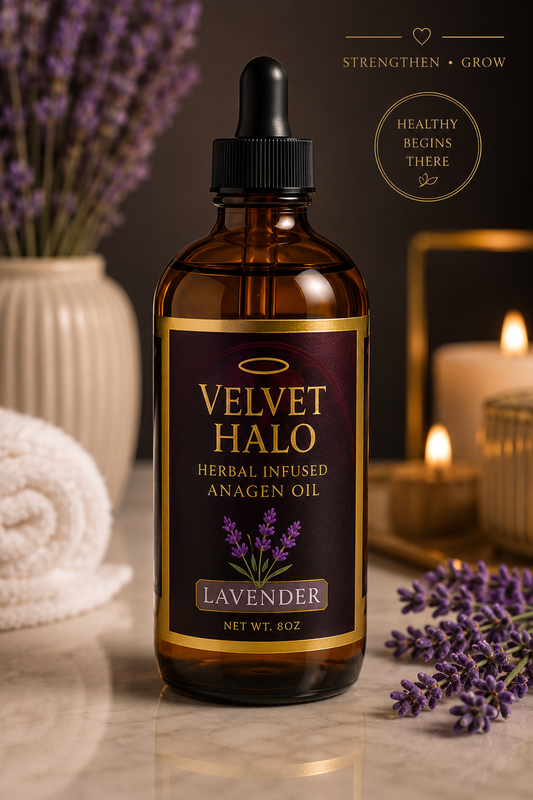Herbal Infused Anagen Oil -Lavender