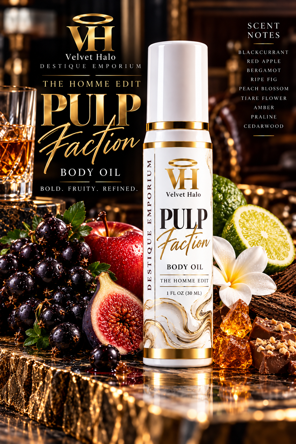 Velvet Halo Body Oil Samplers