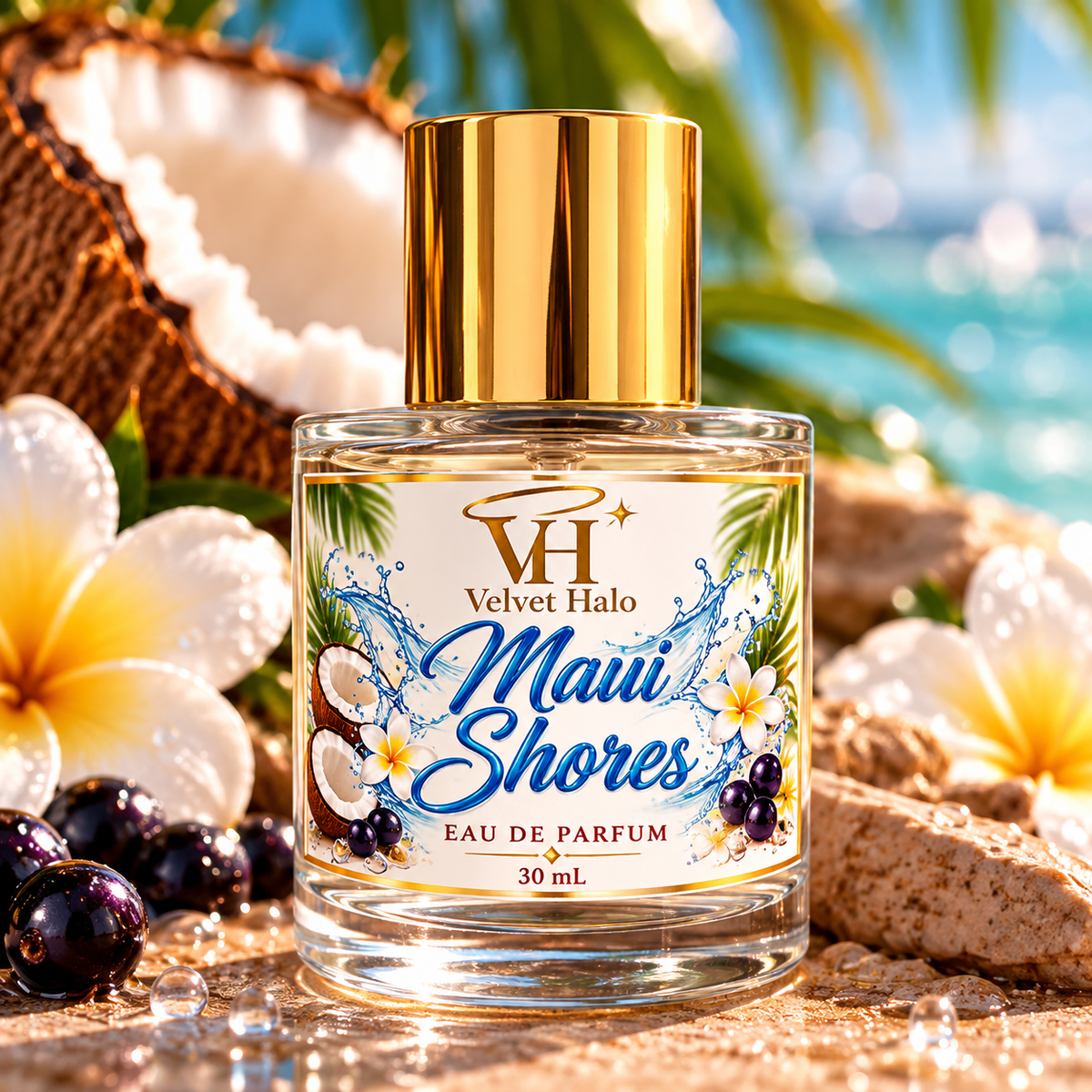 Maui Shores Edp 30 and 2oz Body Oil